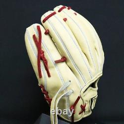 Wilson Staff DUAL TEDDY BEAR LOGO ProStock Infield Baseball Glove RHT 1723 JAPAN