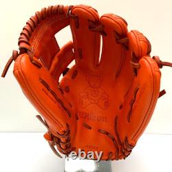 Wilson Staff DUAL TEDDY BEAR LOGO ProStock Infield Baseball Glove RHT JAPAN 87