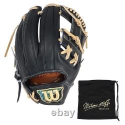 Wilson Staff DUAL Teddy Bear Logo Pro Stock Infield Baseball Glove RHT Japan