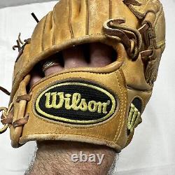 Wilson The A2000-L RHT Dual Hinge Glove Japan Snap Pro Stock Infielders Mitt