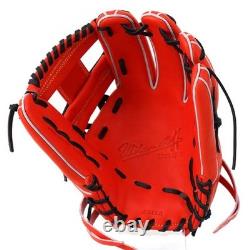 Wilson WBW101703 1723 Pro Stock 11.75 Infielder Glove Japan RHT Hardball Orange