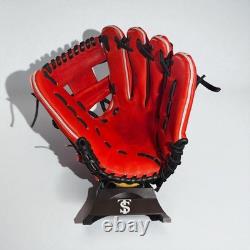 Yardley Sports 11.50 RHT Horween Baseball Glove Orange INF Glove Brand New Yardley Sports 11.50 RHT Horween Baseball Glove Orange INF Glove Brand New