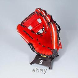 Yardley Sports 11.50 RHT Horween Baseball Glove Orange INF Glove Brand New