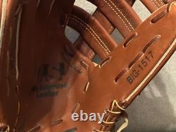 ZETT Baseball Glove Infield 10.5 inches BIG-1517 Pro League Left Hand Throw NWOT