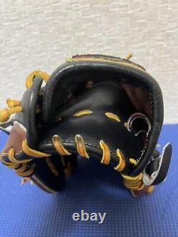 ZETT Baseball Glove zed pro status rubber gloves for infield