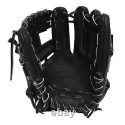 ZETT Pro Japan Steerhide 11.5 inch Infielder Glove Black