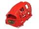 Zett Pro Japan Steerhide 11.75 Inch Infielder Glove Red