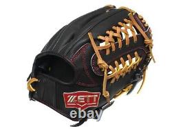 ZETT Pro Model 11.75 inch Black Baseball Infielder Glove