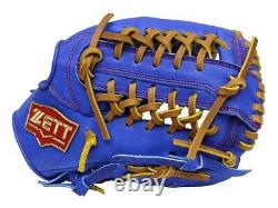 ZETT Pro Model 11.75 inch Royal Baseball Infielder Glove