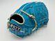 Zett Pro Model 12 Infield Baseball Glove Macaron Blue Rht Wild Pocket Kenda