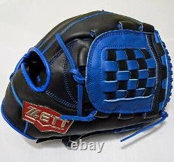 ZETT Pro Model 5004 Black Royal 12 Right-HandedThrower Infielder Baseball Glove