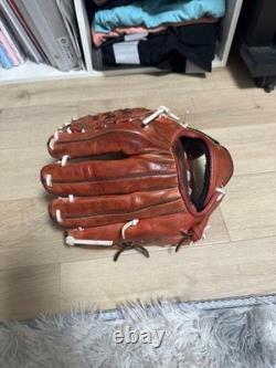 ZETT Pro Status Baseball Infield Glove Slight Wear