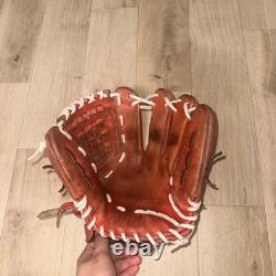 ZETT Pro Status Baseball Infield Glove Slight Wear