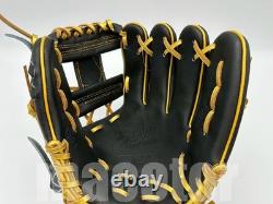 ZETT Special Pro Order 11.5 Infield Baseball Glove Black Gold RHT Limited