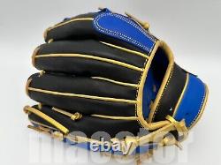 ZETT Special Pro Order 11.5 Infield Baseball Glove Blue Black Gold RHT Limited