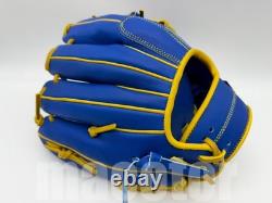 ZETT Special Pro Order 11.5 Infield Baseball Glove Blue Yellow RHT Limited