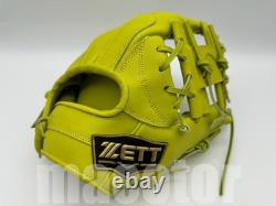 ZETT Special Pro Order 11.5 Infield Baseball Glove Bright Yellow RHT Limited