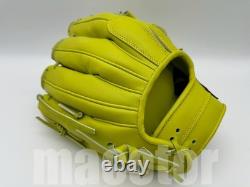 ZETT Special Pro Order 11.5 Infield Baseball Glove Bright Yellow RHT Limited