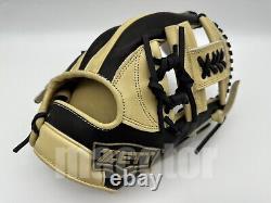 ZETT Special Pro Order 11.5 Infield Baseball Glove Cream Black H-Web RHT NPB