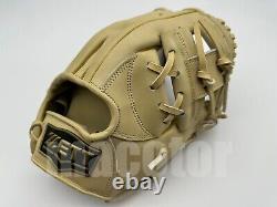 ZETT Special Pro Order 11.5 Infield Baseball Glove Cream H-Web RHT Japan NPB