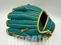 ZETT Special Pro Order 11.5 Infield Baseball Glove Lake Green Gold RHT Kenta