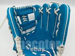 ZETT Special Pro Order 11.5 Infield Baseball Glove Macaron Blue H-Web RHT NPB