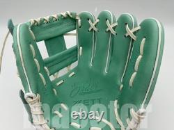 ZETT Special Pro Order 11.5 Infield Baseball Glove Mint Green White RHT Limited