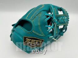 ZETT Special Pro Order 11.5 Infield Baseball Glove Nile Blue H-Web RHT NPB New