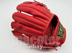 ZETT Special Pro Order 11.5 Infield Baseball Glove Red H-Web RHT Japan NPB