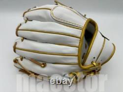 ZETT Special Pro Order 11.5 Infield Baseball Glove White Gold RHT Limited