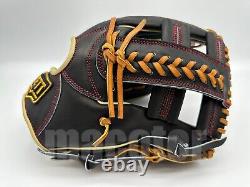 ZETT Special Pro Order 11.75 Infield Baseball Glove Black Cross RHT TOP NPB