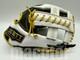Zett Special Pro Order 11.75 Infield Baseball Glove Black Yellow Cross Rht