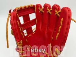 ZETT Special Pro Order 11.75 Infield Baseball Glove Red Cross RHT Limited