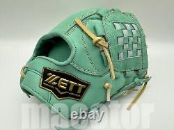 ZETT Special Pro Order 12 Infield Baseball Glove Mint Green RHT GENDA Model