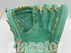 ZETT Special Pro Order 12 Infield Baseball Glove Mint Green RHT GENDA Model