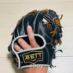 ZETT pro status 11.5 Infield Right Black Special Order Glove Japan