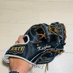 ZETT pro status 11.5 Infield Right Black Special Order Glove Japan