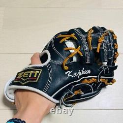 ZETT pro status 11.5 Infield Right Black Special Order Glove Japan