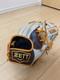 Zett Pro Status 11.5 Infield Right White Brown Brgpro Custom Order Glove