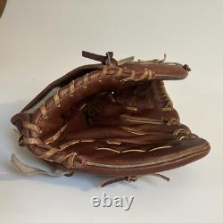 Zett BIG-2303 RHT Baseball Glove Pro Model One Piece Web Infield Made In Japan