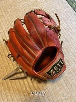 Zett baseball glove ZETT Pro Status for hardball infielders