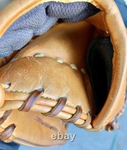 1995 Wilson A2000 Pro-1796 Taille 11.75 Cuir Rouge Tan Classique pour Lanceur/Infield