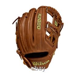 2021 Wilson A2000 11.5 Gants De Baseball Infield Dp15 Pedroia Fit Modèle