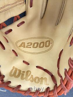 2021 Wilson A2000 1787 11.75 Gant De Baseball Wbw1000891175 Rht Pro Stock