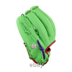 2026 Wilson A2000 1786 Gant de baseball d’infield Swingin Sour Apple 11,5 po WBW104619