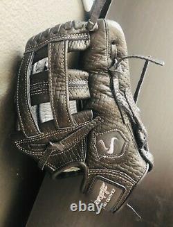 Black Infield Baseball Glove Taille 11.5 Showoff Baseball Professional Best Glove