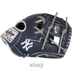 Coeur brut de la gamme Heart of the Hide MLB New York Yankees 11.5 Gant de baseball d'intérieur