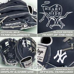 Coeur brut de la gamme Heart of the Hide MLB New York Yankees 11.5 Gant de baseball d'intérieur