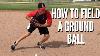 Comment Attraper Une Balle Au Sol : Conseils De Fielding Au Baseball