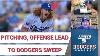 Dustin Peut Retourner Comme Dodgers Pitching Dominates Dans Sweep Vs Marlins